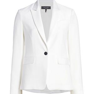 Rag & Bone Riley white size 0 blazer - last season